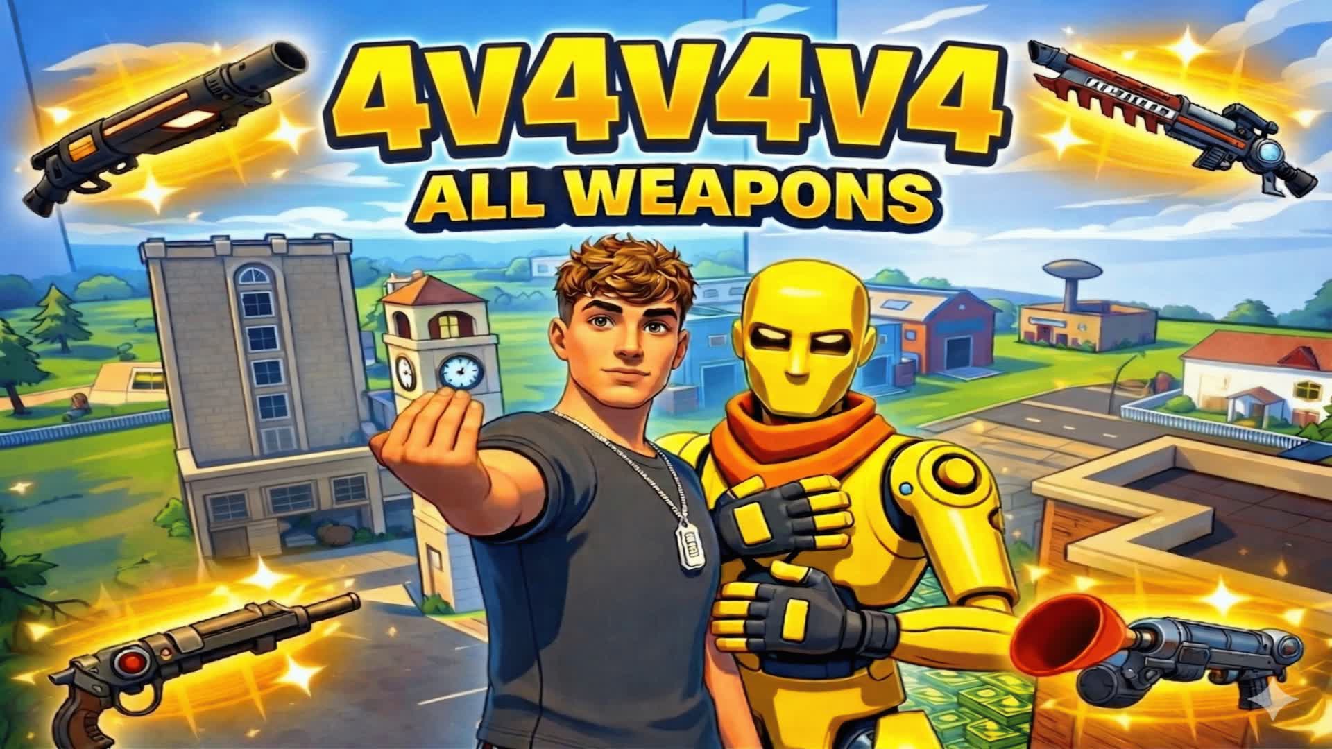 4対4対4対4のすべての武器