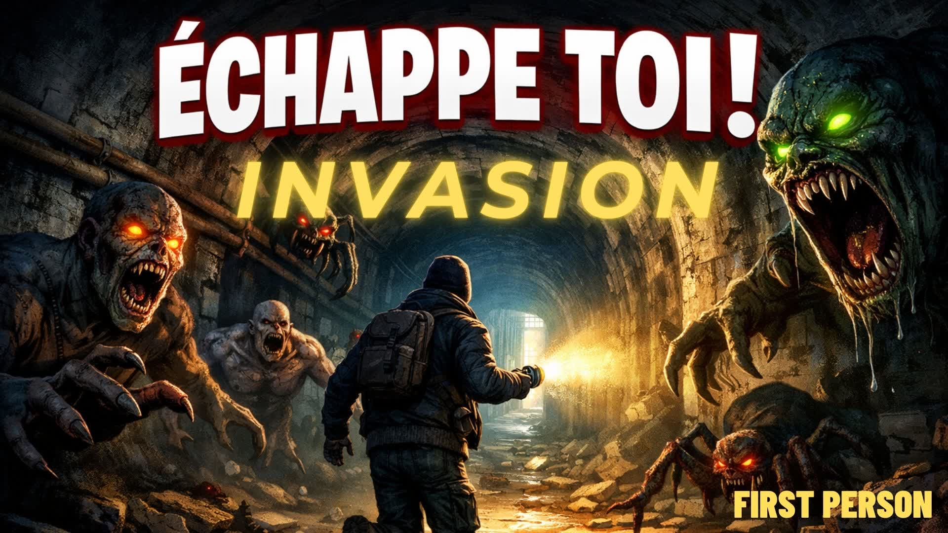 ÉCHAPPE TOI ! 😱 | Tunnel des Monstres