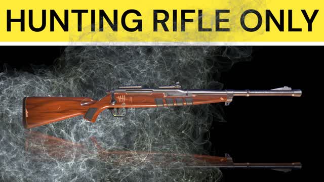 HUNTING RIFLE ONLY