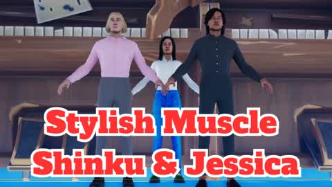 Stylish Muscle Shinku & Jessica