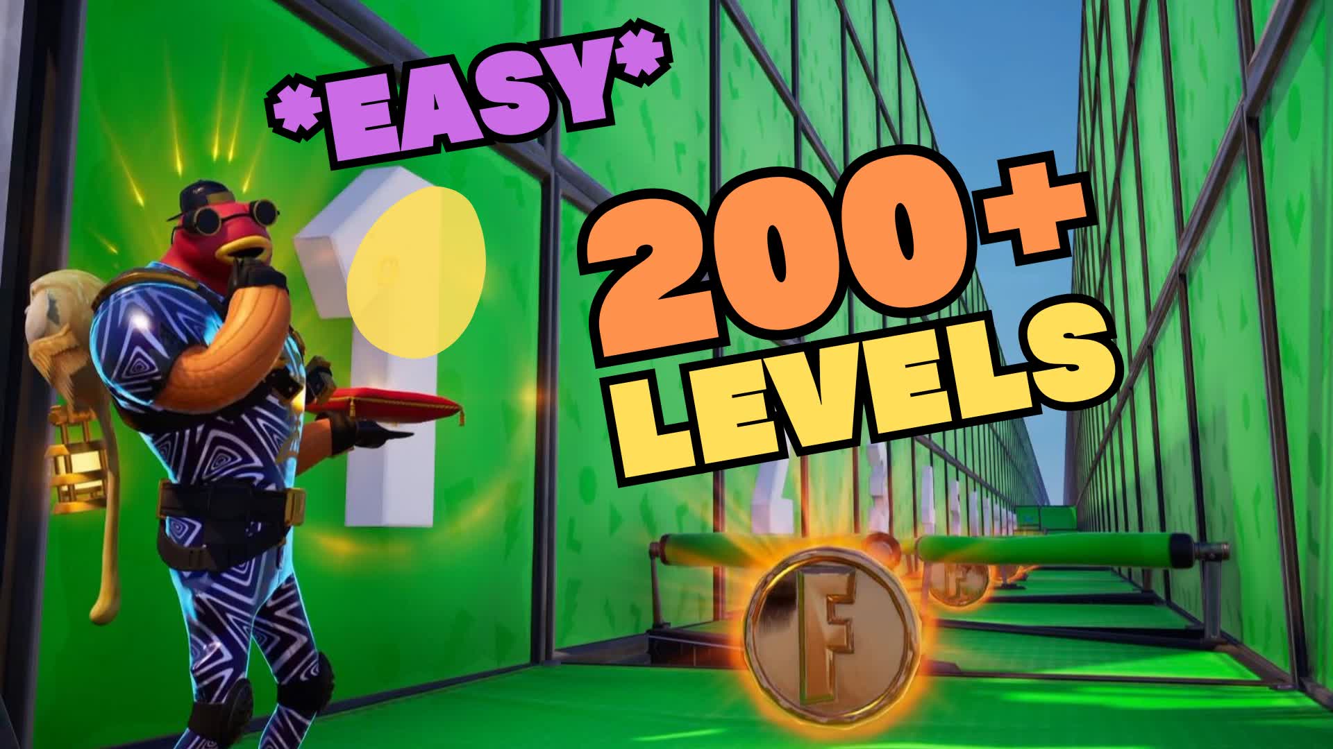 200+ EASY DEATHRUN 8383-0380-3956 by mimix_11 - Fortnite Creative Map ...