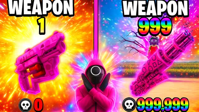 SQUIDGAME GUN GAME🎯ONE SHOT BOTS🎯