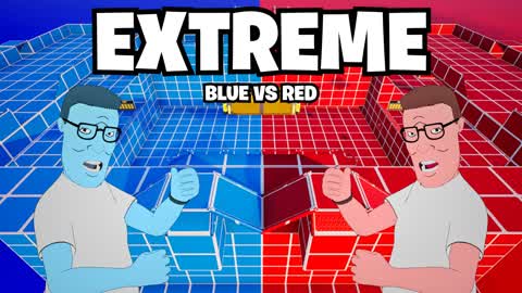 EXTREME BLUE VS RED🔵🔴
