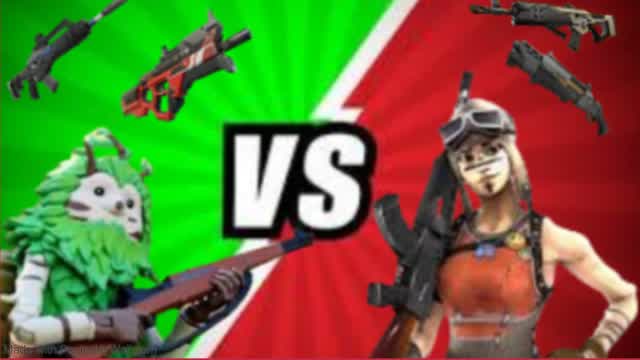 Awsome red vs green🟢🔴