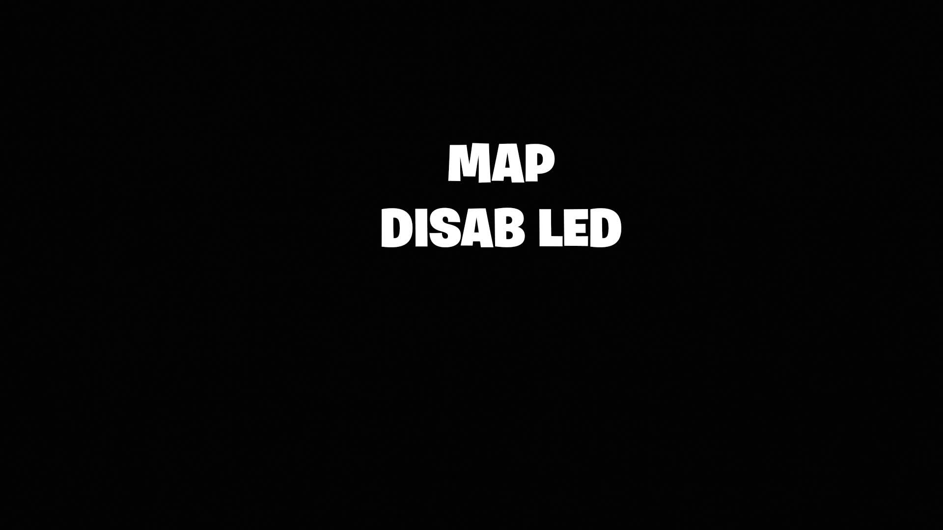MAP DISABLED