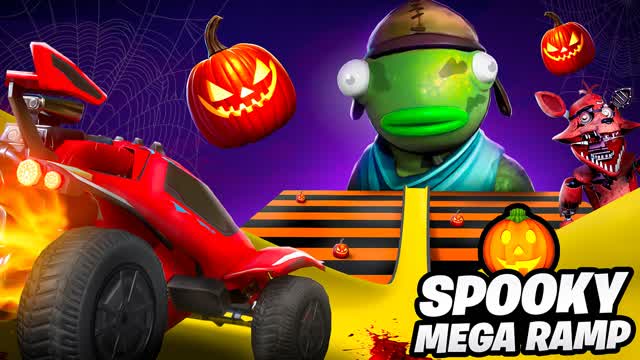 🎃 SPOOKY MEGA RAMP XXL 🚀