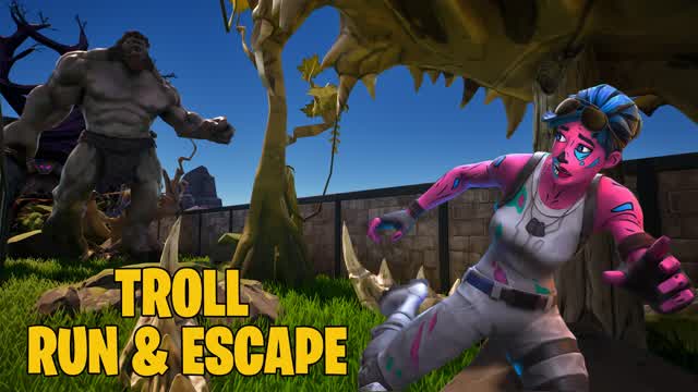 TROLL RUN & ESCAPE🏃