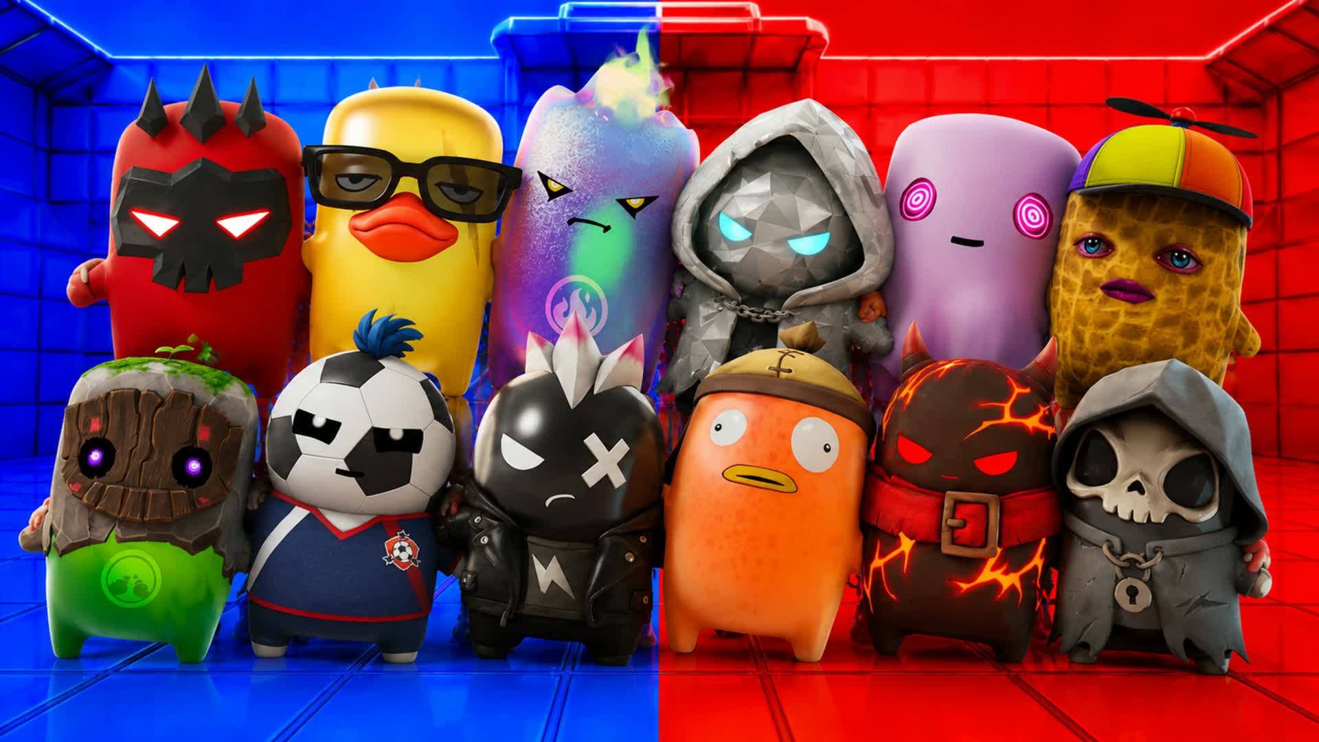 RED VS BLUE GRAND FAMILY