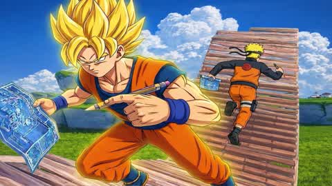 1v1 RANDOM weapons Dragon Ball tribute