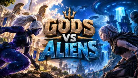 ALIENS VS GODS
