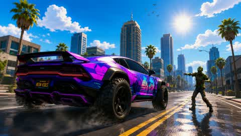 Zombie City Drive 🧟 TWDU