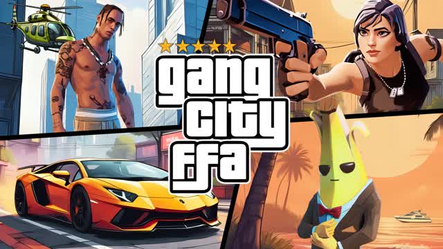 Gang City FFA 🚗DRIVE RP🏙️