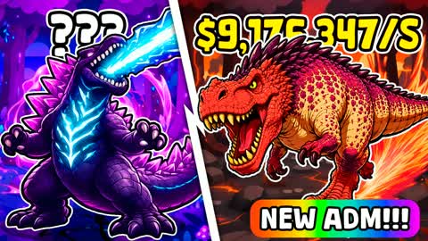 STEAL THE DINO 🦖 [NEW ADM ABUSE!]