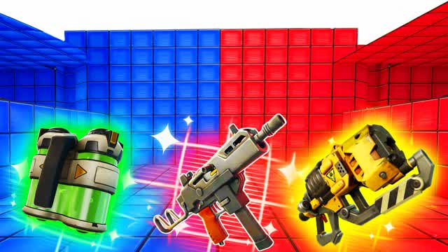 1V1V16V6 RED VS BLUE XGREEN XPURPLE🔴🔵