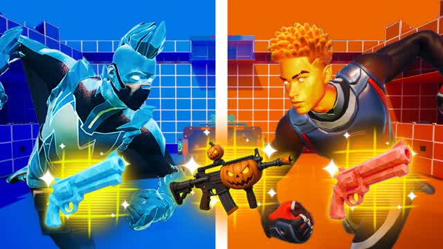 summer vs winter☀️❄️| rvb fight 🟠🔵