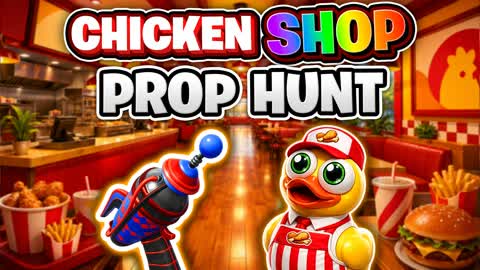 CHICKEN SHOP PROP HUNT 🍟 FAST FOOD
