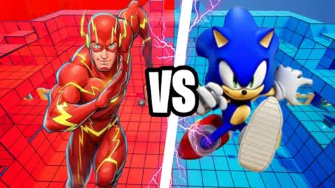 FLASH VS SONIC 🔴🔵 RED VS BLUE