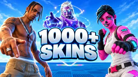 All Skins 1V1 Build fight