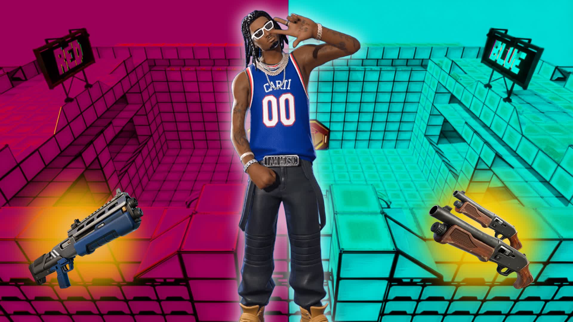 🔴 RED VS EXTREME BLUE 🔵 KAI CENAT