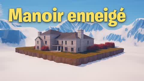 Snowy mansion