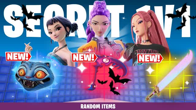 SECRET 1V1 FFA - ALL WEAPONS & TRANSPORT