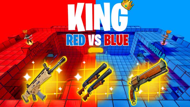 KING RED VS BLUE 👑🔴🔵