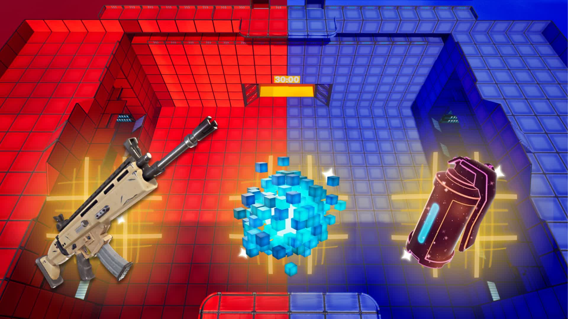 RED VS BLUE TRYHARD 🔴🔵
