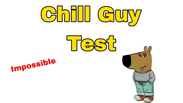 Chill Guy Test😎