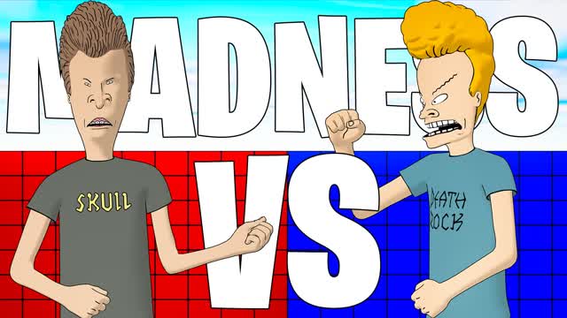 RED VS BLUE MADNESS 🔴🔵 1v1v1