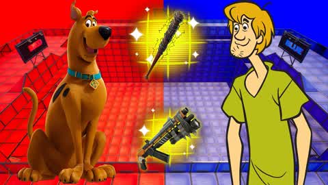 SCOOBY VS SHAGGY RED VS BLUE🔵🔴
