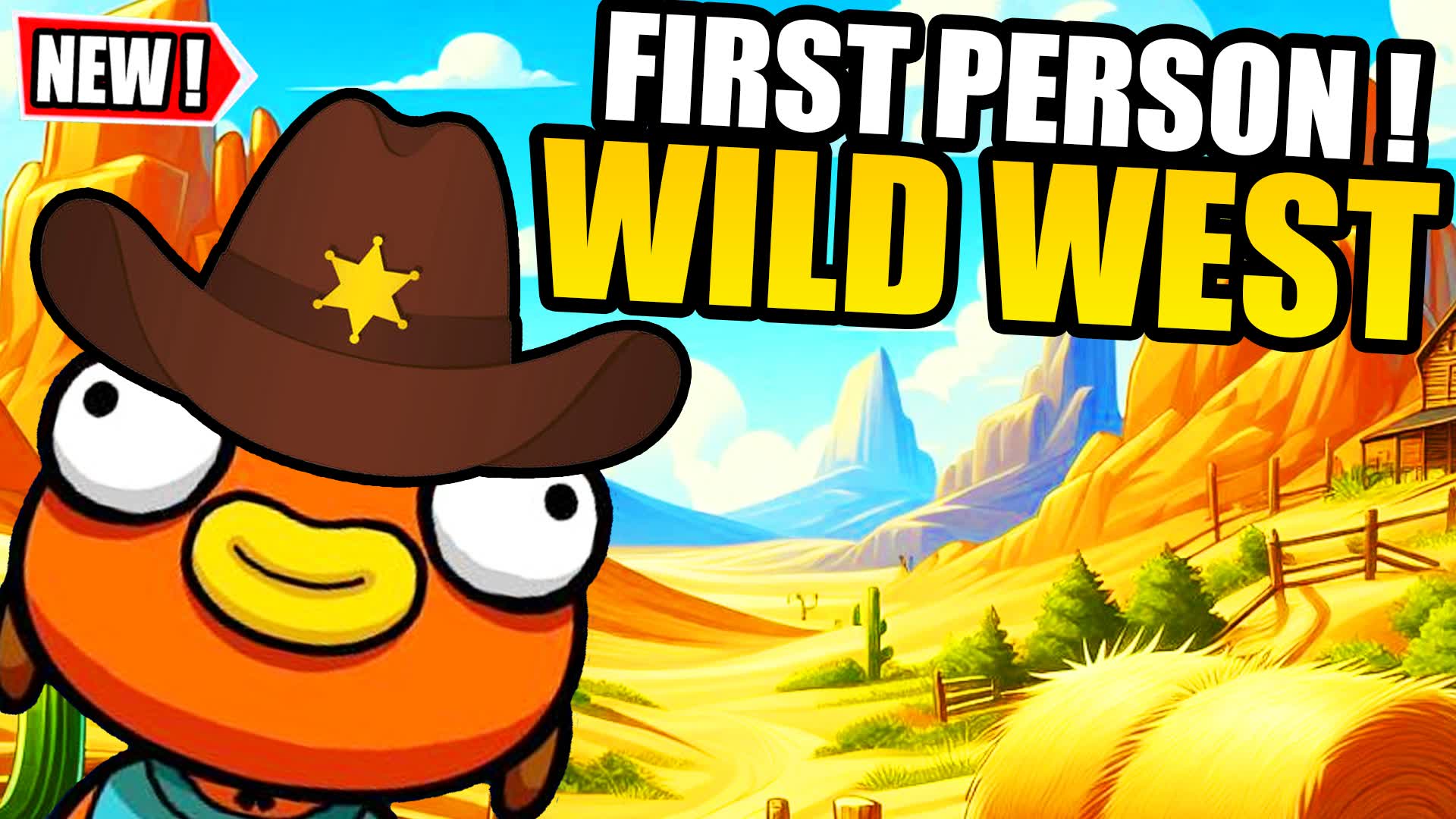 WILD WEST RED VS BLUE FIRST PERSON🤠🔴🔵