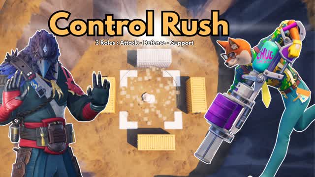 Control Rush : Capture - Defand - Win 🔥