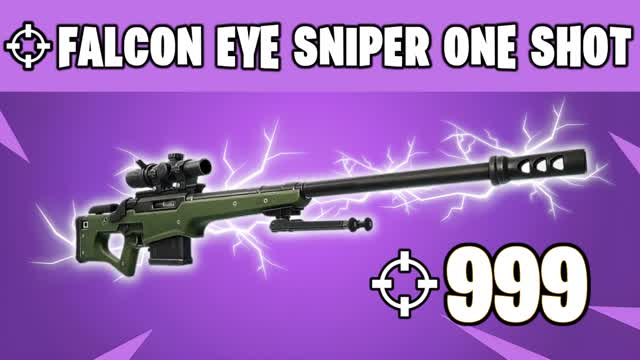 Falcon Eye Sniper Only 🎯 One Shot ⭐️