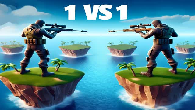 1v1 SNIPERS ON A ISLAND