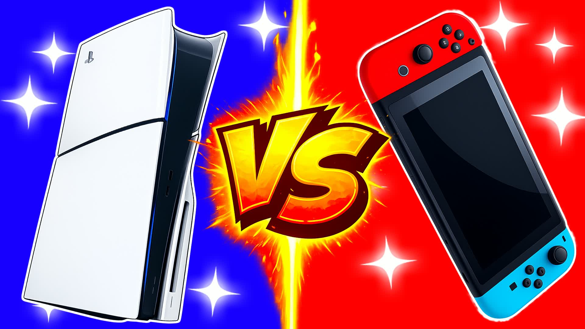 CONSOLE VS CONSOLE🔴🔵 RED VS BLUE