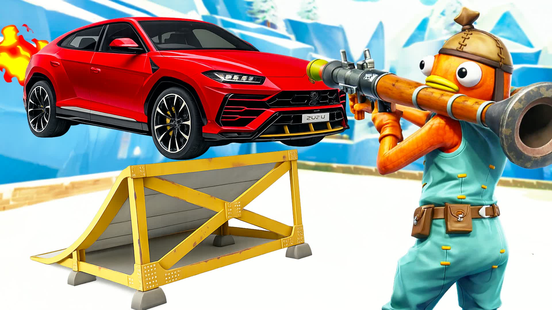 クレイジーな車 対 ロケット | ウィンター