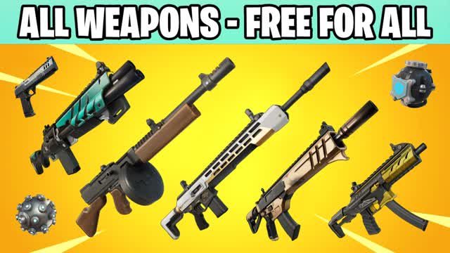ALL NEW WEAPONS FFA ZONE WARS