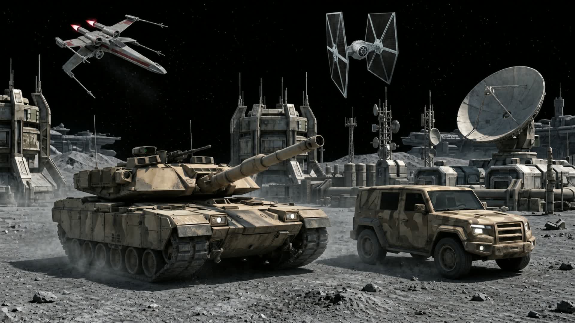 STAR WARS CITY 🌌 CAR DRIVE ZOMBIE 🎵