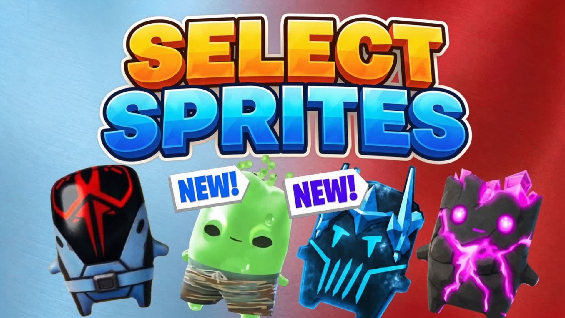 SELECT YOUR SPRITES [RED VS BLUE]🔴🔵