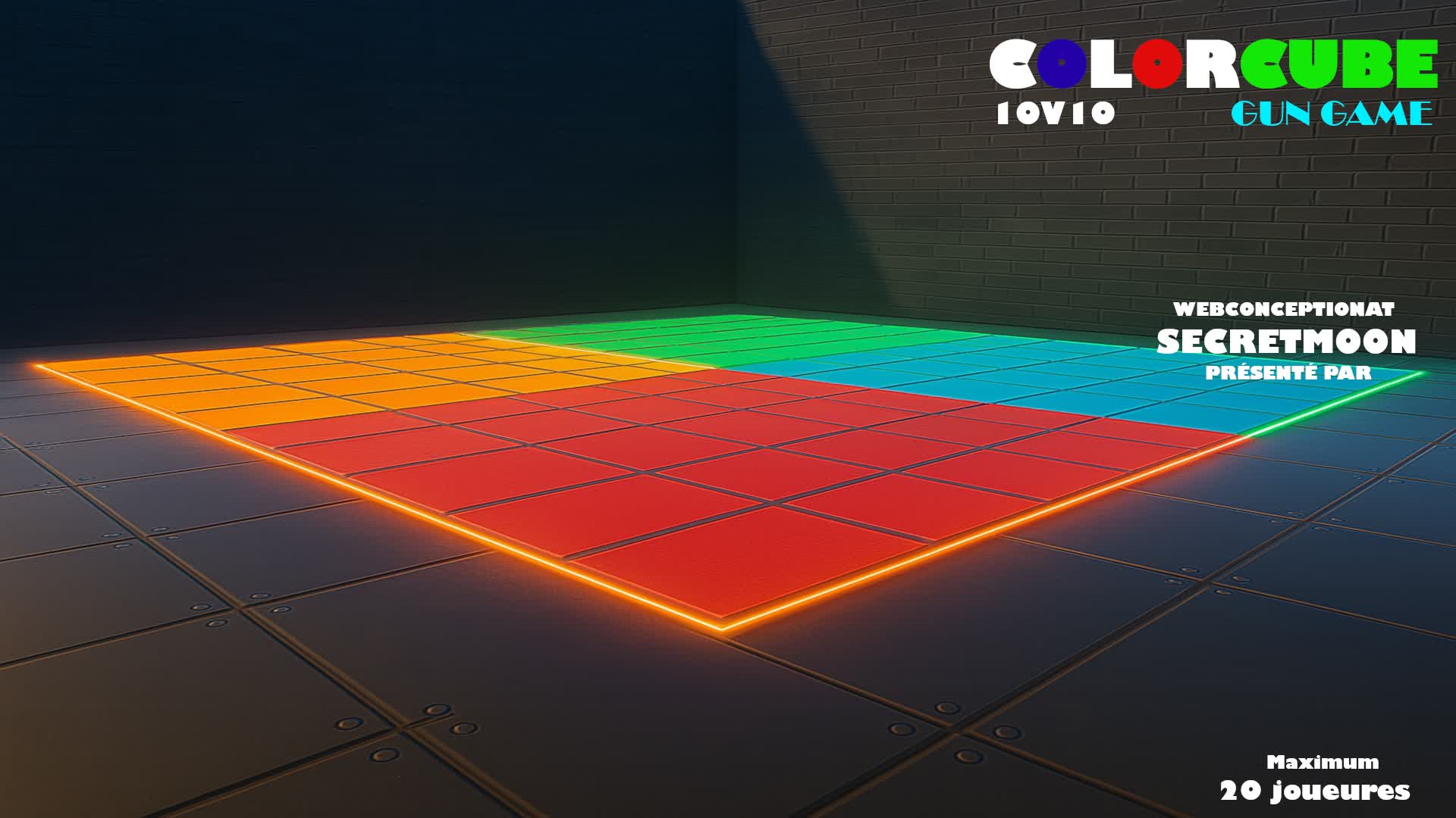 Colorblock Fortnite Code colorcube10v10 8247-6627-7050 by secretmoon - Fortnite Creative Map ...