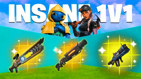 INSANE 1V1 - ALL GUNS & SECRETS