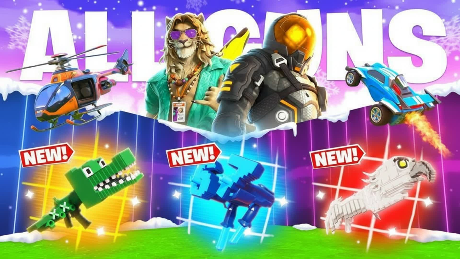 ALL GUNS  FFA! [1v1 + VEHICLES]