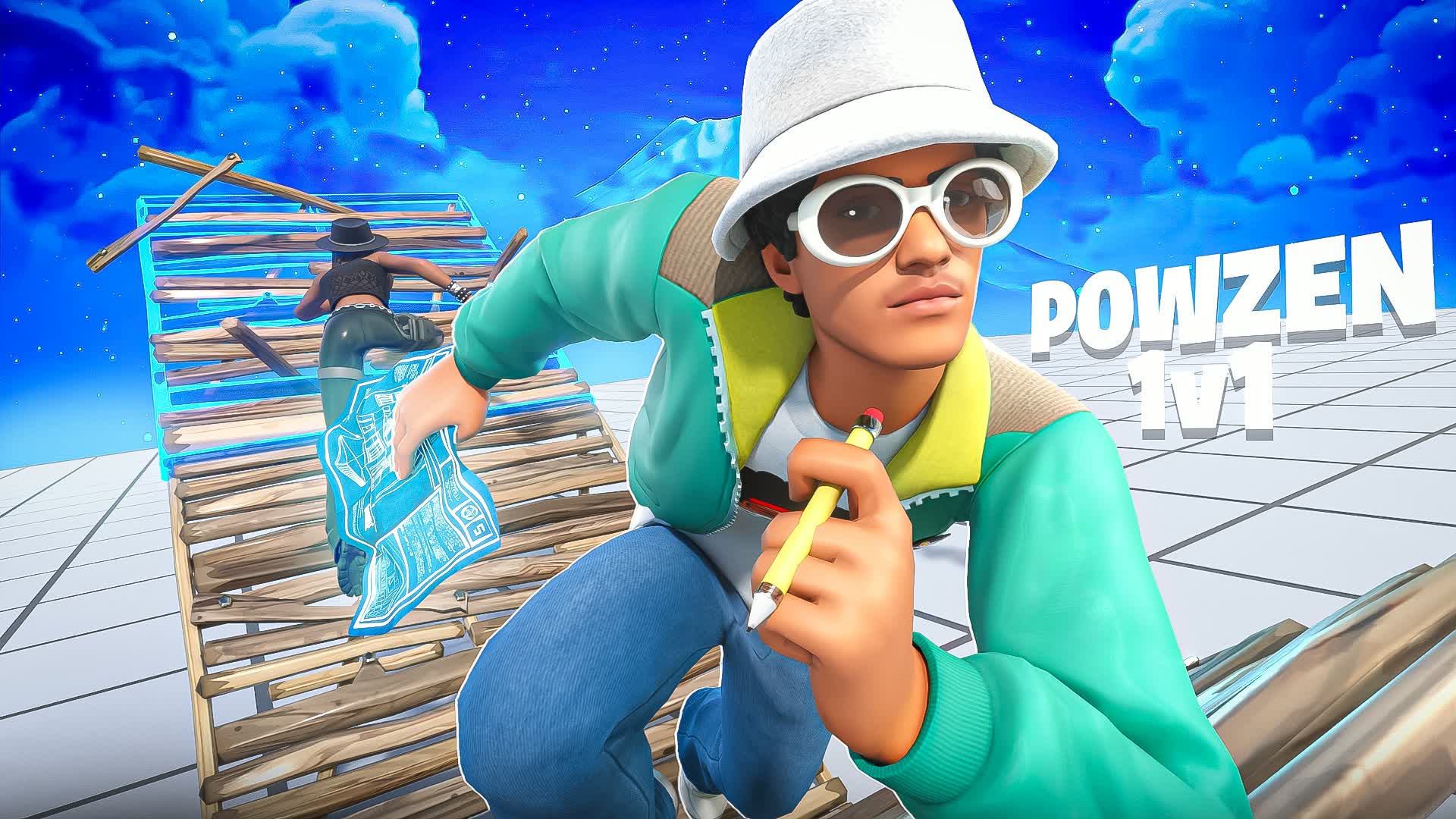 POWZEN 1V1 BUILD FIGHT [200 PUMPS]