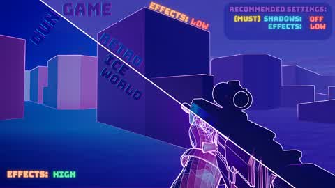 Iceworld: Bullet Rush (RETRO GUN GAME)