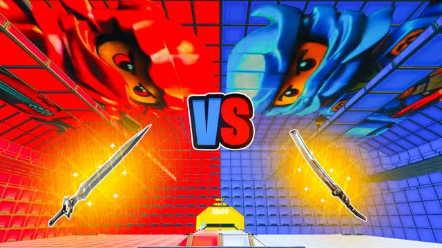 NINJA RED VS BLUE🔴🔵
