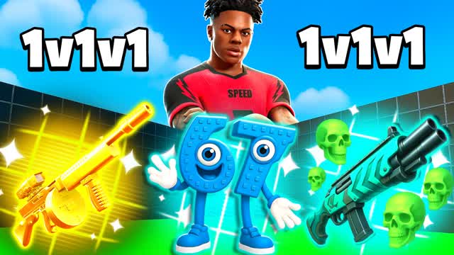1V1 WITH EVERY GUN - 1v1v1