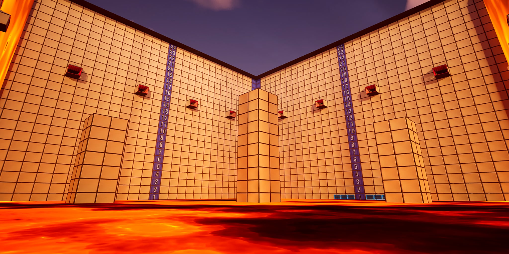 Floor is lava scrims -  سكرمز اللاڤا