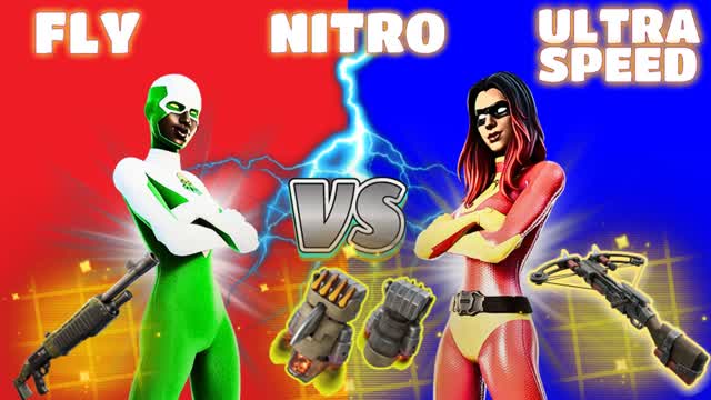 HEROES RED VS BLUE POWER MINIGAME VAULT