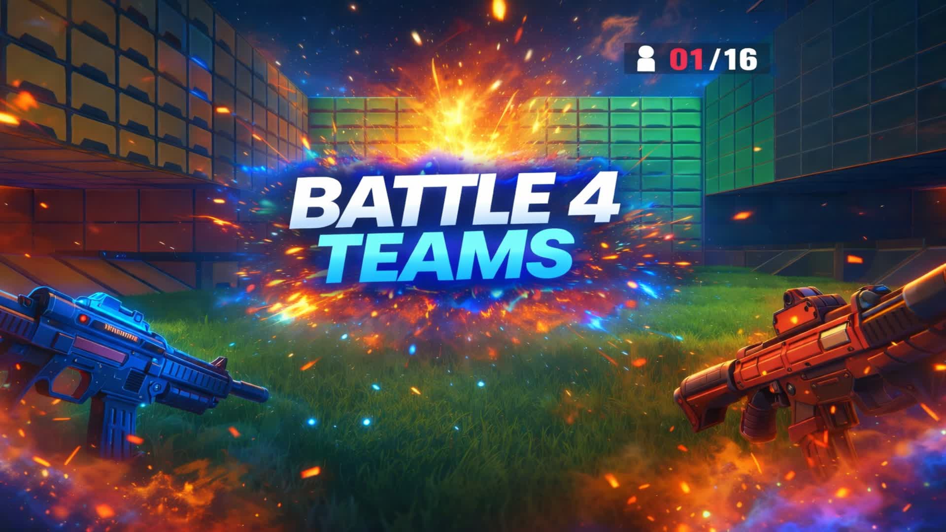 💥 BATTLE | 4 TEAMS 💥