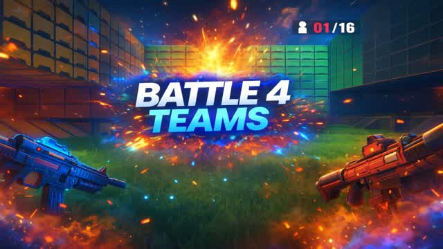 💥 BATTLE | 4 TEAMS 💥